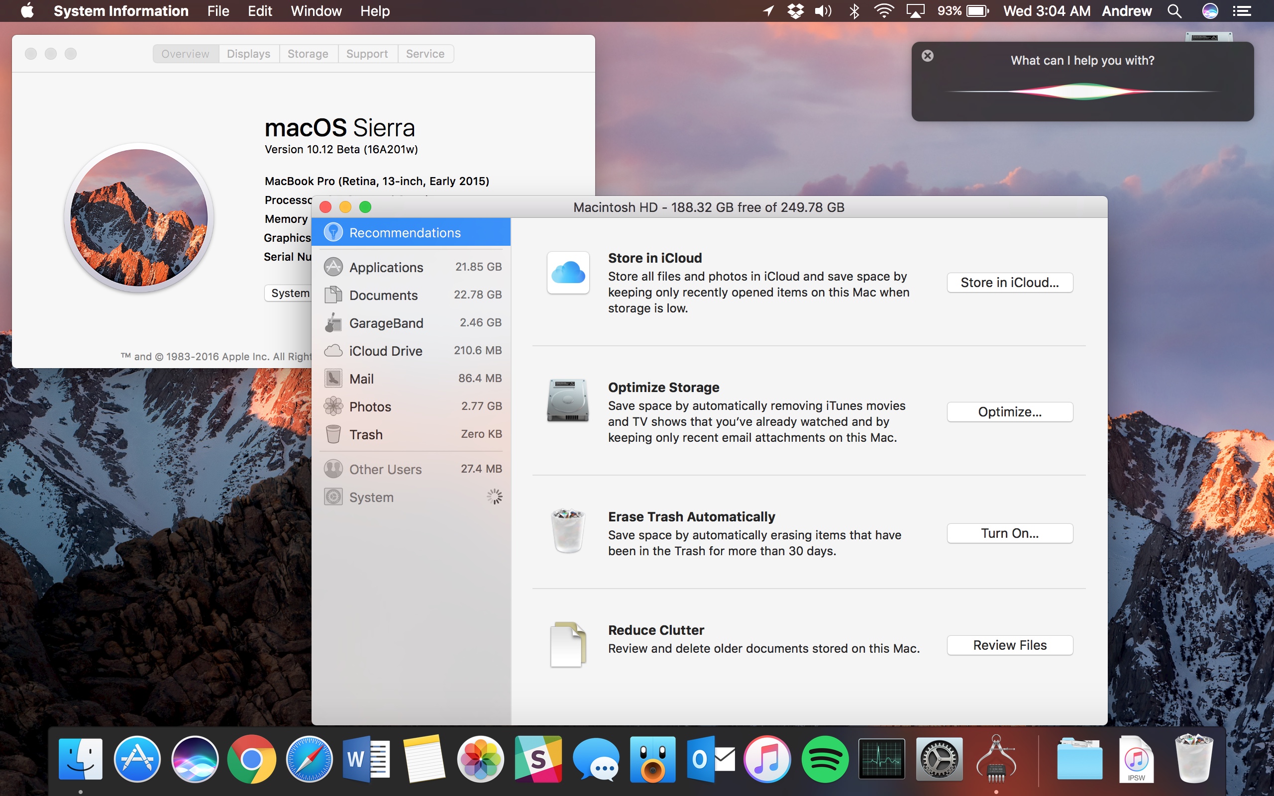 MacOS Sierra 10.12 Developer Preview 2 Download Free